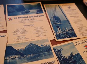 Preview: 10 teiliges Konvolut - KDF Seereise Nr. 27 Monte Olivia  1935